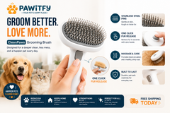 CleanPaws™ Grooming Brush